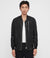 KINO LEATHER BOMBER JACKET (BLACK)