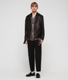 MANOR LEATHER BIKER JACKET