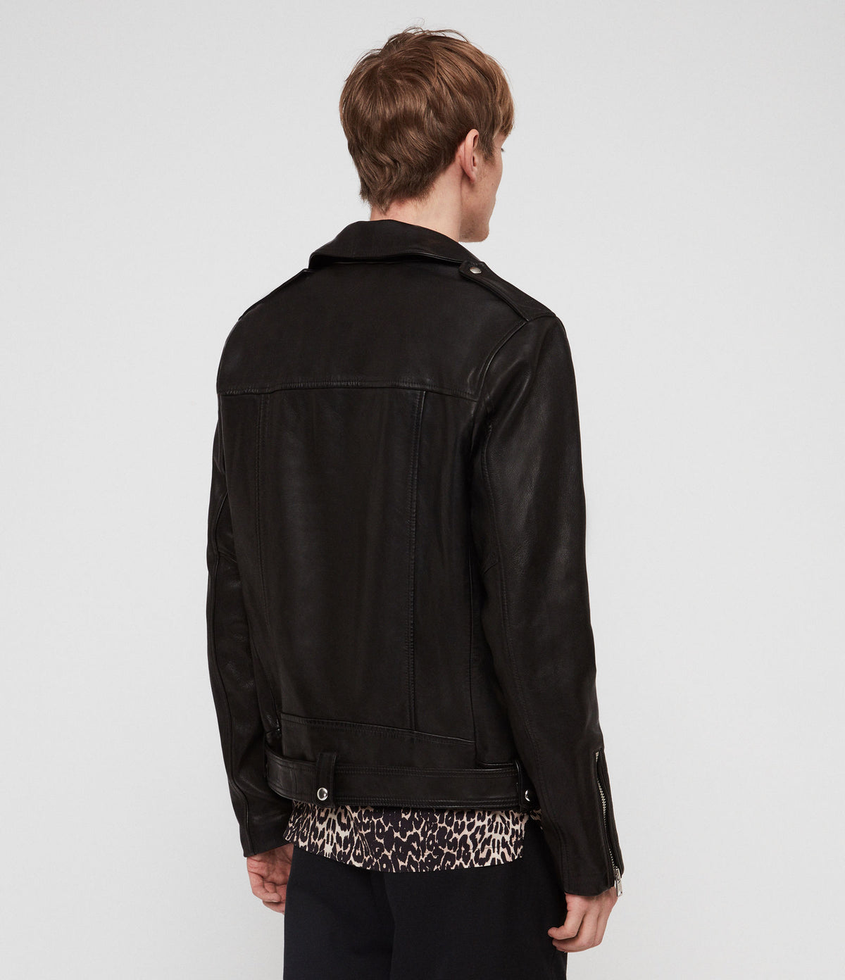 MANOR LEATHER BIKER JACKET